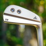 KYOEI To-Gi 605 MB Irons 4-PW - White Brushed Satin - Sharp Toe / Triple Cut Sole - Image 6